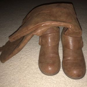 Brown Knee Boots